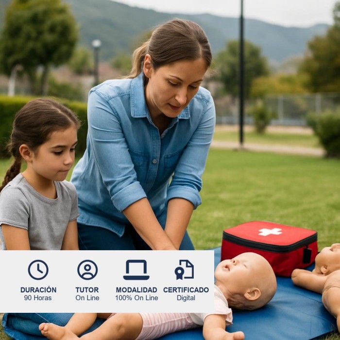 Curso de Primeros Auxilios para Niños y Lactantes